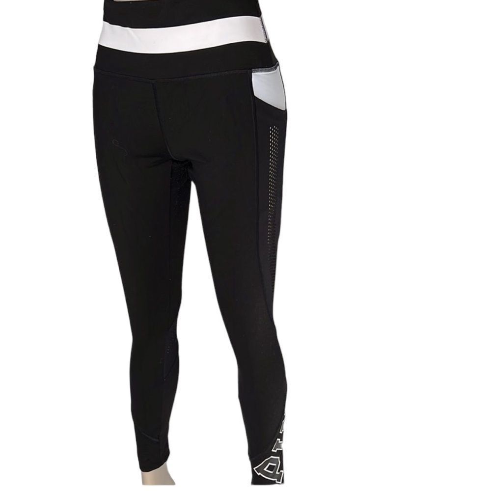 PINK Victoria’s Secret ultimate black high waisted stretch pants size Medium